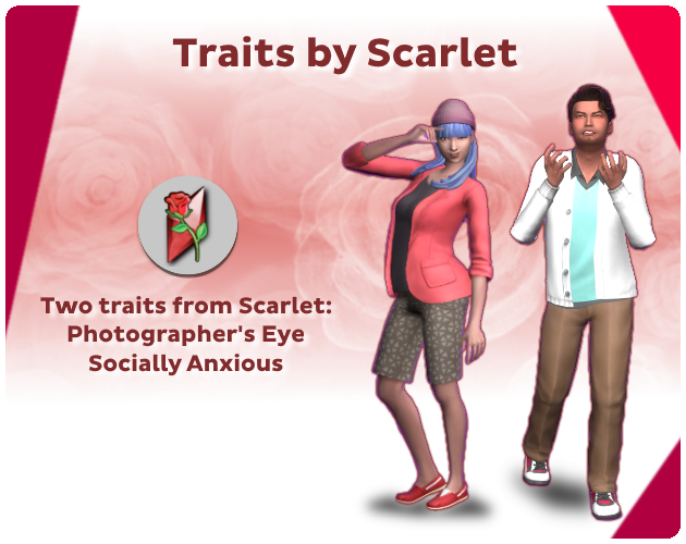 Sims 4 Traits by Scarlet 