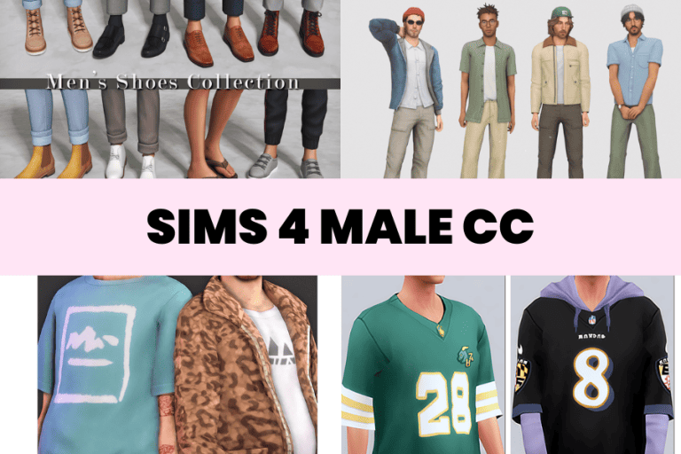 Upgrade Your Sim’s Swagger: The Ultimate List Of Sims 4 Male CC