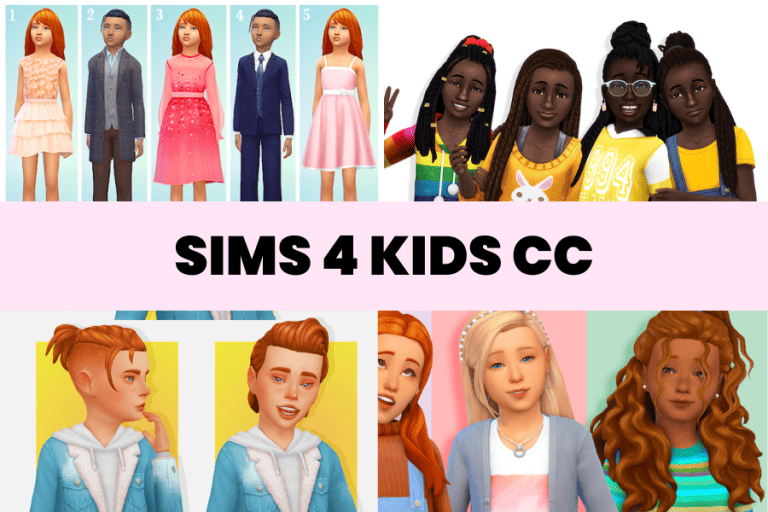 Amazing Sims 4 Kids CC That You Need In Your Game