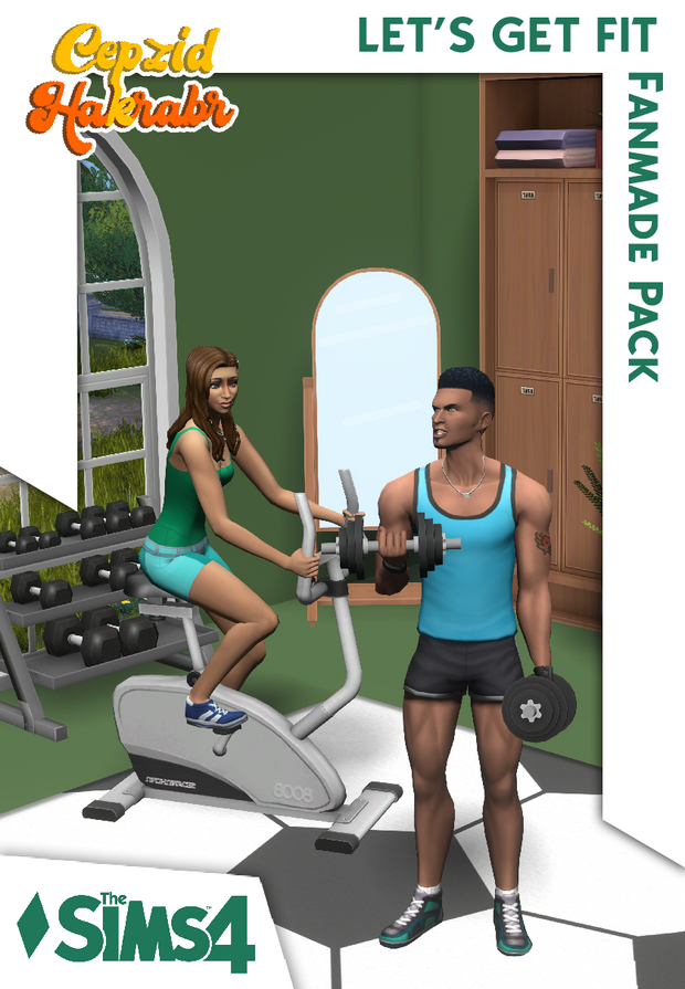 Let's Get Fit Mod Sims 4 Pack 