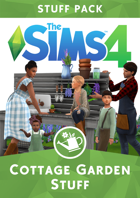 Cottage Garden Stuff for Sims 4