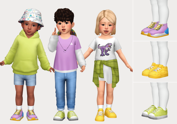 Sims 4 Toddler Shoe Pack