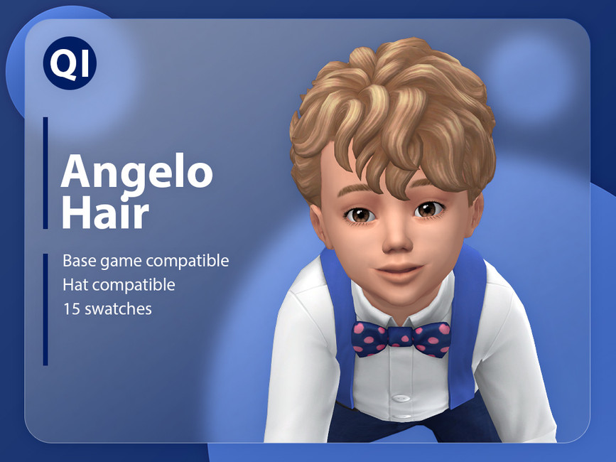 Sims 4 Angelo Hair