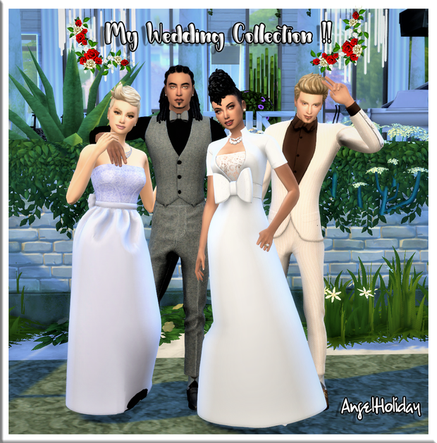 Sims 4 My Wedding Collection