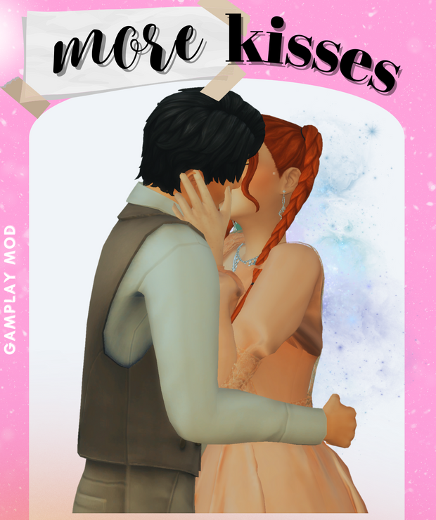 Sims 4 More Kisses Mod 