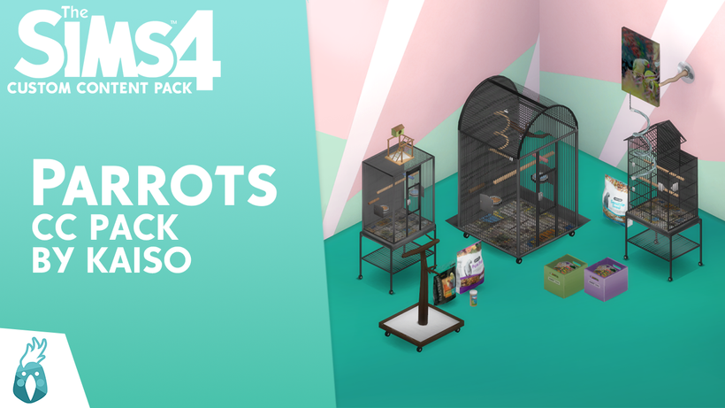 Sims 4 Parrot Pack