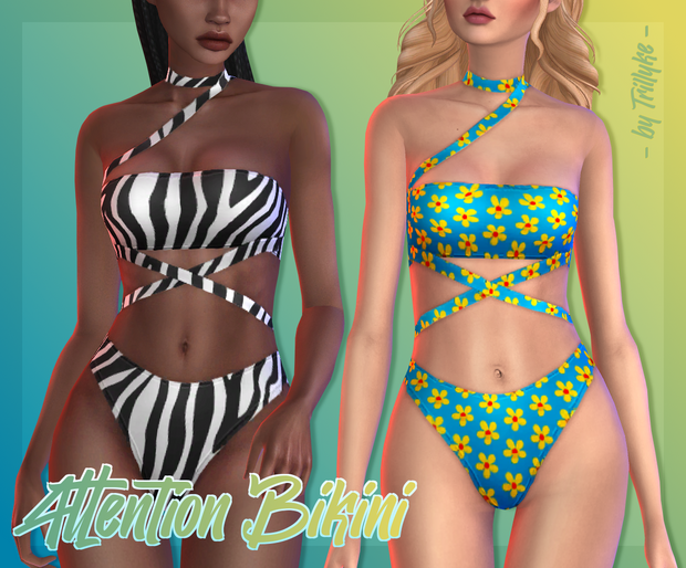 Sims 4 Attention Bikini