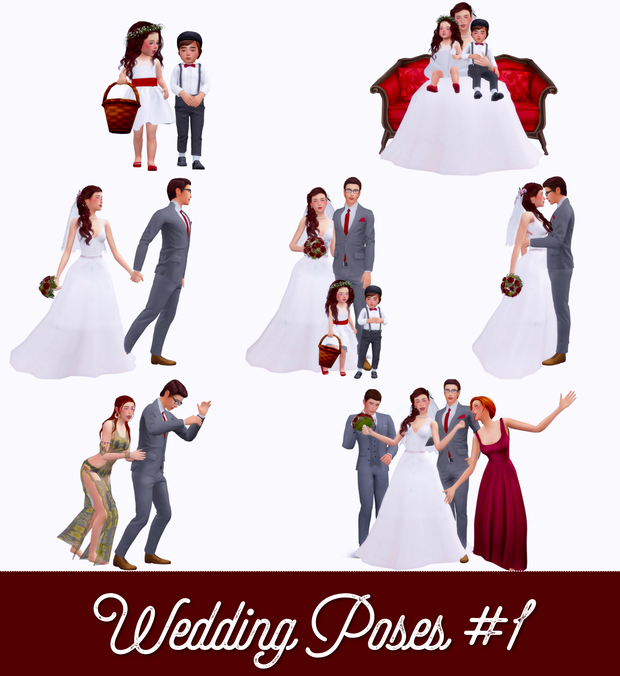 Sims 4 Wedding Poses