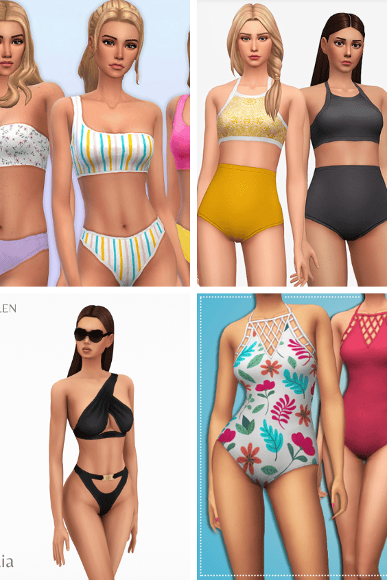 Sims 4 Swimsuit CC