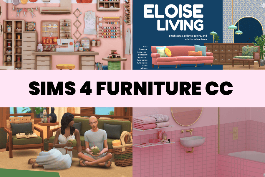 Sims 4 Furniture CC 