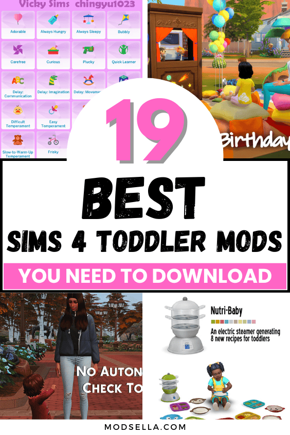 Sims 4 Toddler Mods
