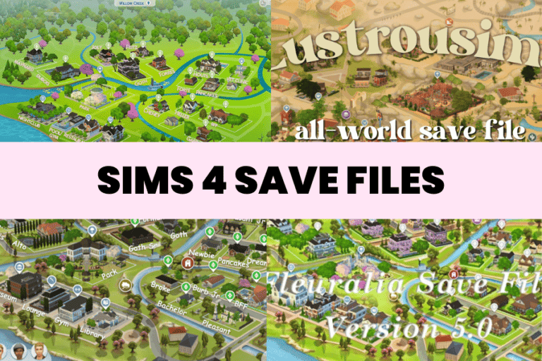 8 Best Sims 4 Save Files You Need To Try In 2024