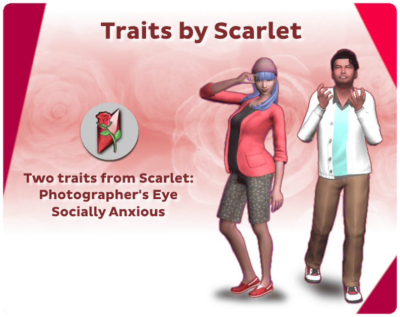 Sims 4 Traits by Scarlet 