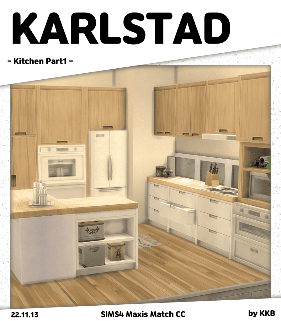 Sims 4 Karlstad Kitchen