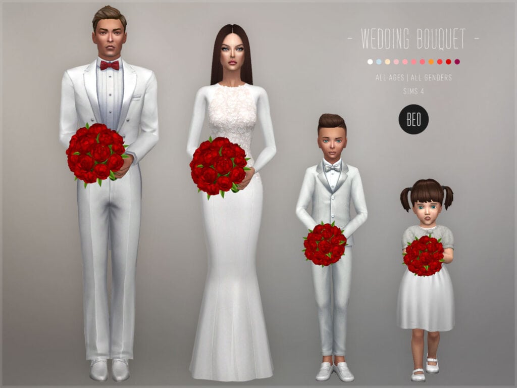 Sims 4 Wedding bouquet 