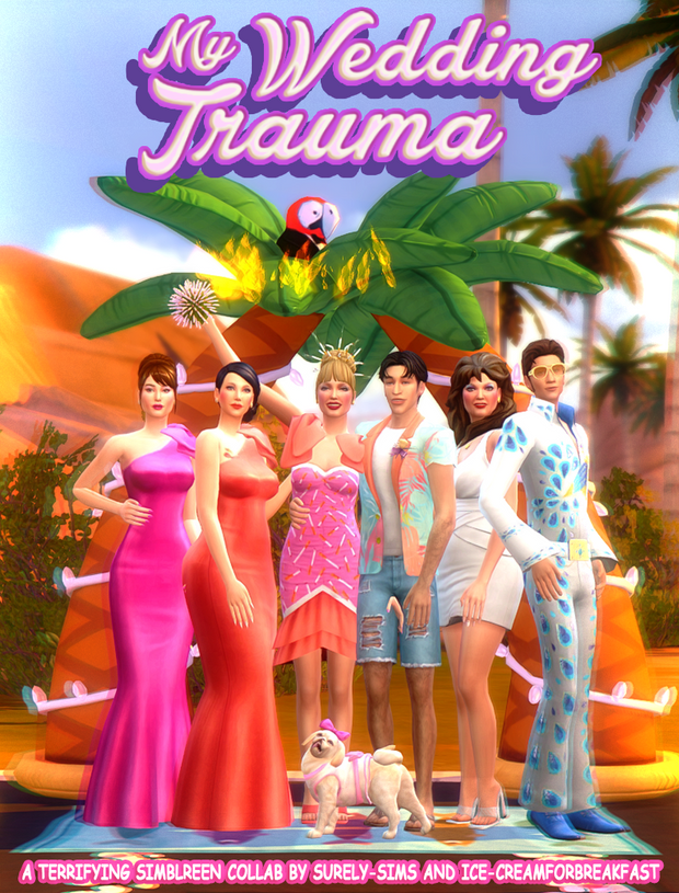 Sims 4 My Wedding Trauma Set 