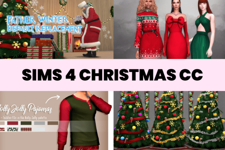 30+ Unforgettable Sims 4 Christmas CC Pieces for An Amazing Winterfest