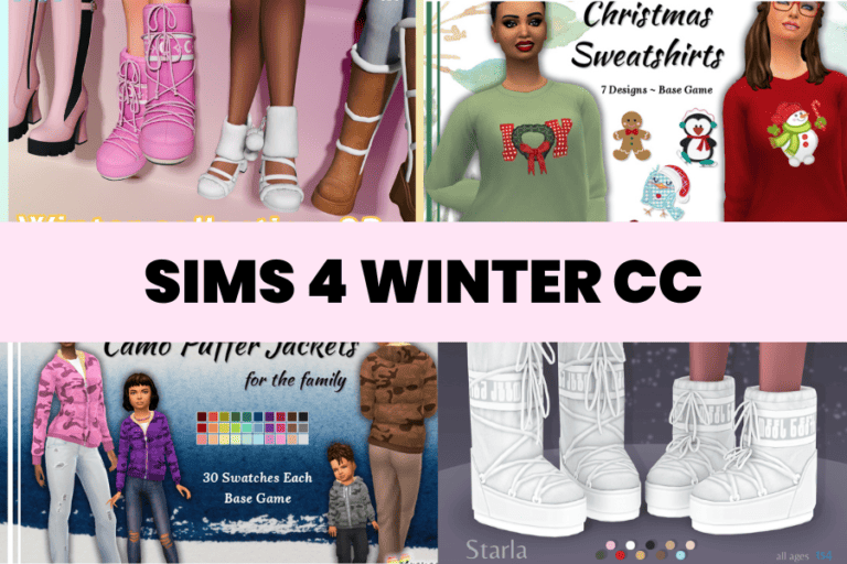 30+ Game-Changing Sims 4 Winter CC Items You Can’t Miss This Season!