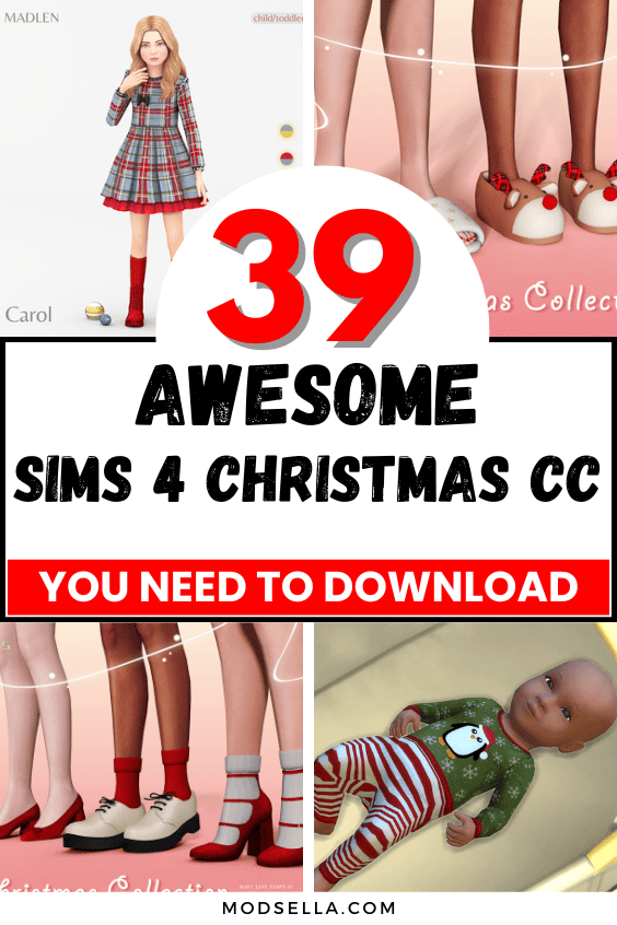 Sims 4 Christmas CC