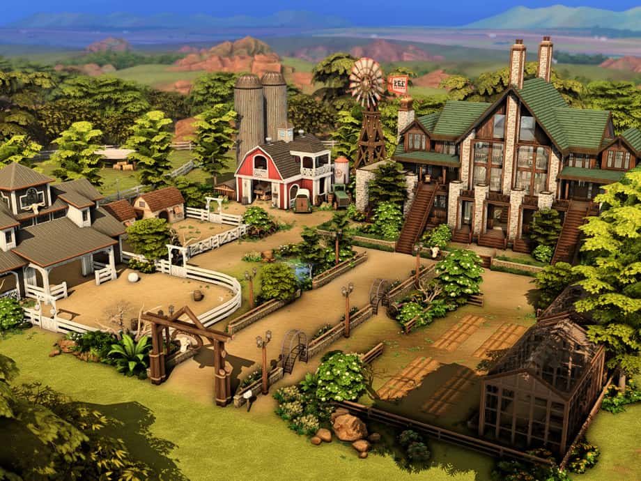 Sims 4 Ranch For All Animals 