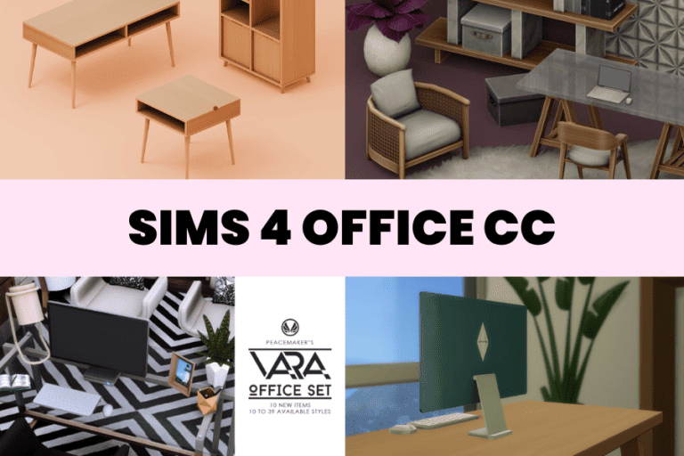 21+ Best Sims 4 Office CC Upgrade Your Sims Office Now!
