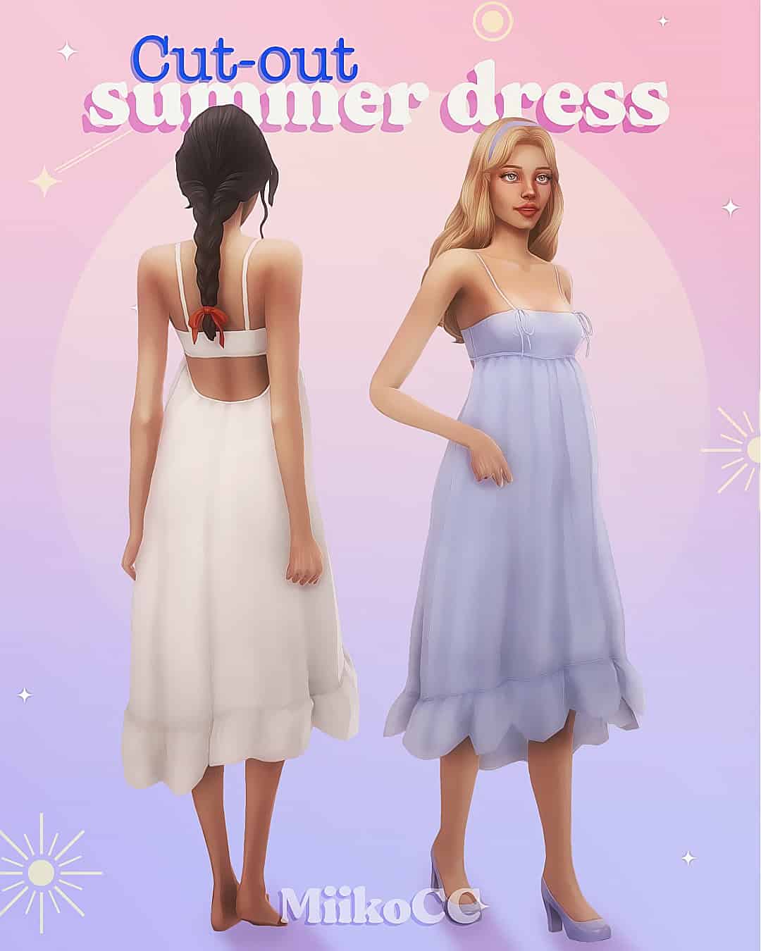 Cut-Out Summer Dress