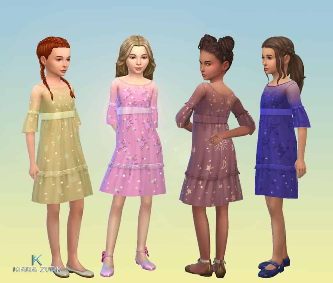 Kids Glitter Dress