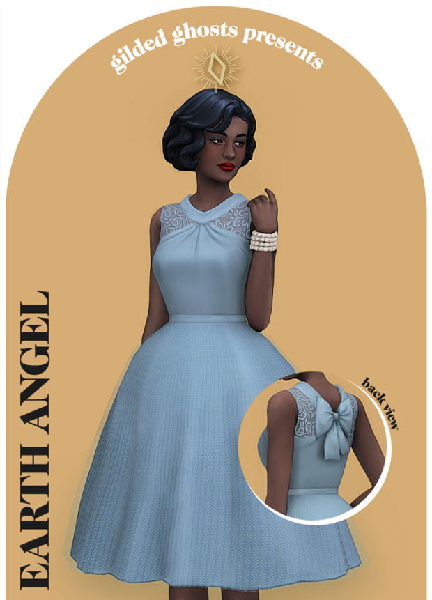 Earth Angel 1950s Party Dress