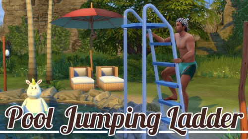 Pool Jumping Ladder