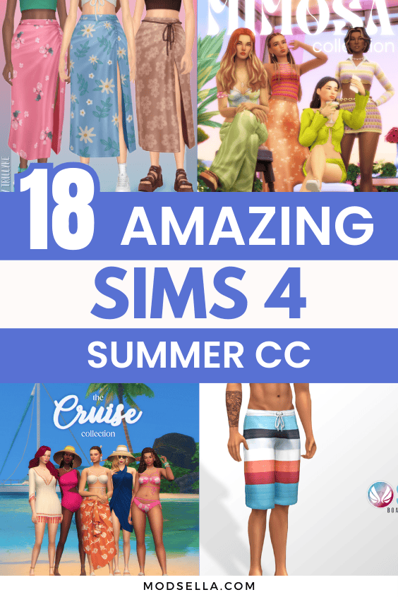 Sims 4 Summer CC