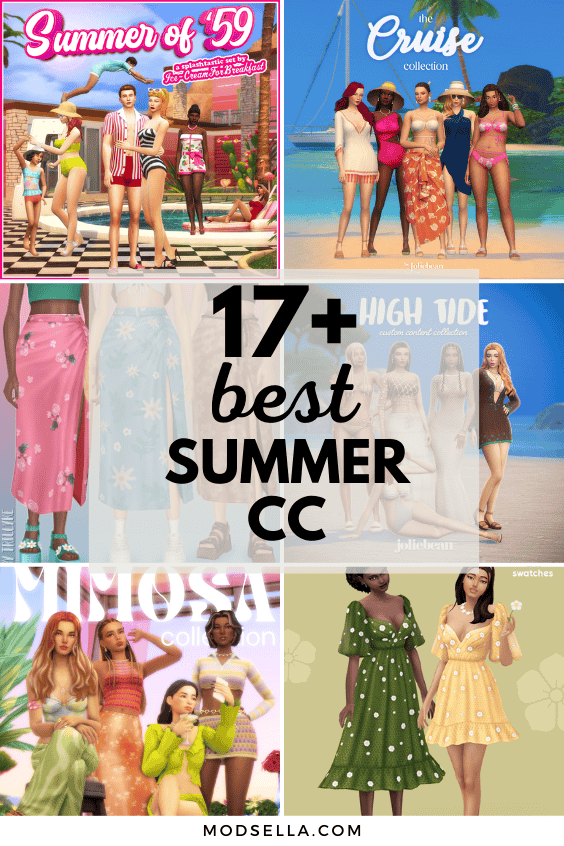 Sims 4 Summer CC