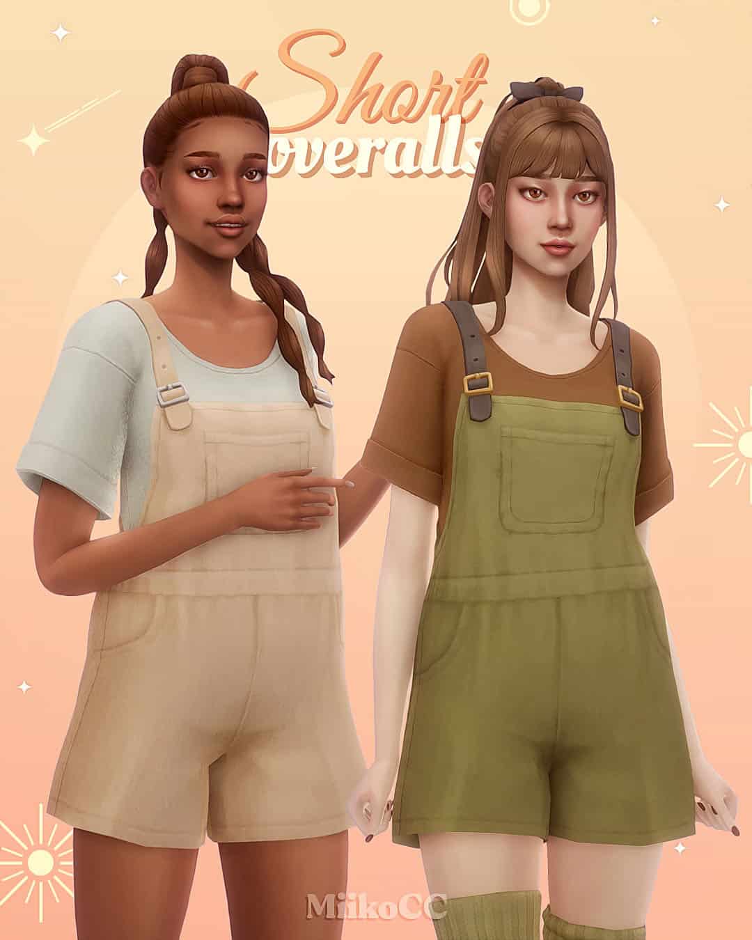Short overalls
